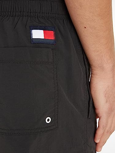 Detalle de Tommy Hilfiger Bañador para Hombre Sf Medium Drawstring Pernera Larga — Negro
