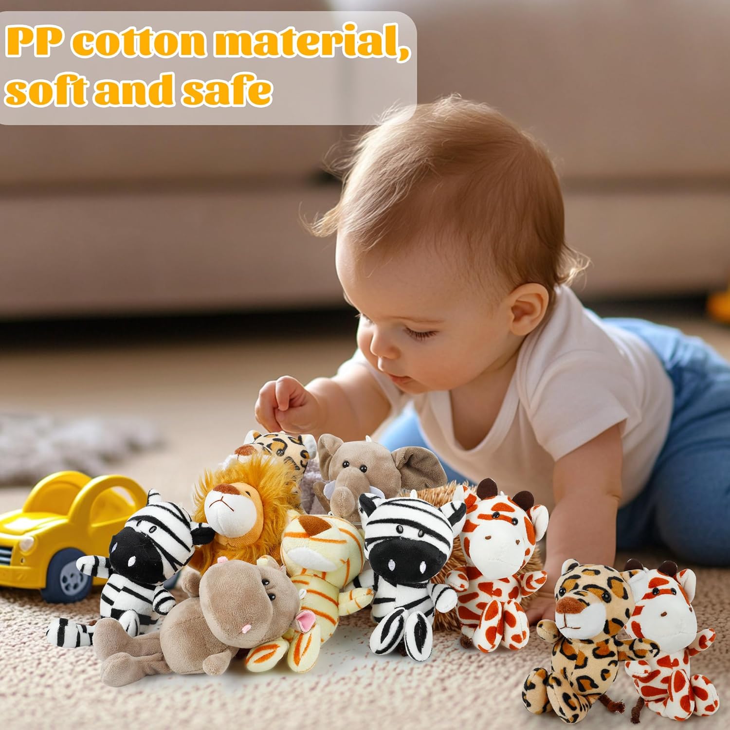 Thumbnail 2 de Spoilu 12-Piece Small Stuffed Animals Bulk Plush Set (6-Inch) for Classrooms, Parties & Baby Showers