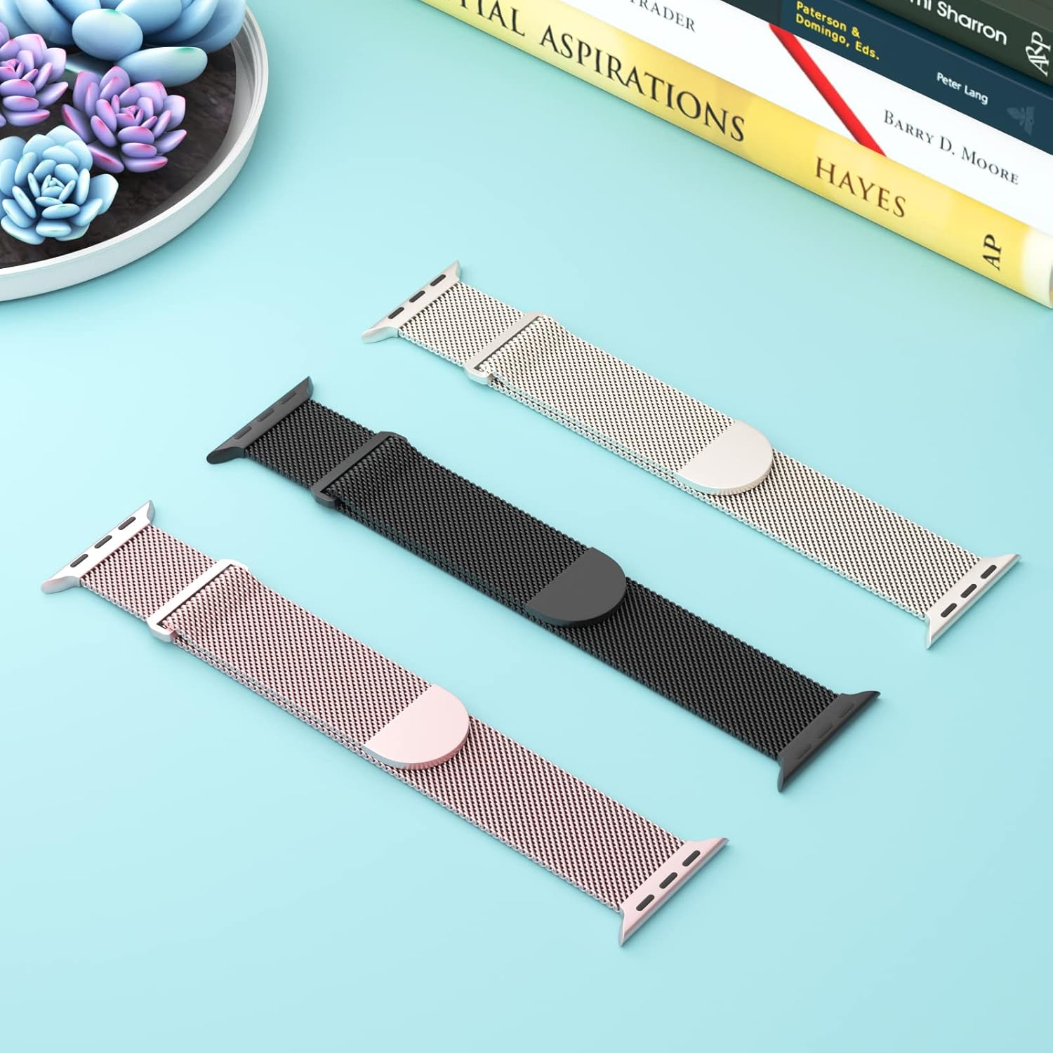 Thumbnail 1 de 3 Pack Mesh Metal Band for Apple Watch