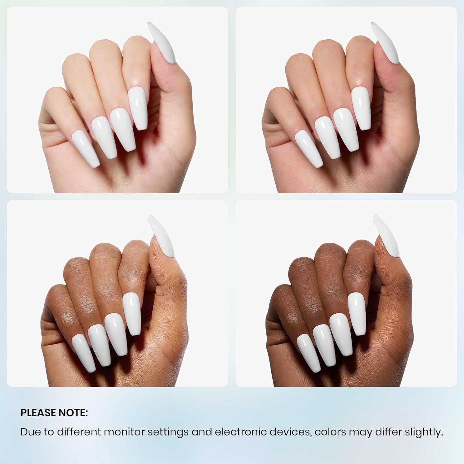 Detalle de beetles Neutral Gel Nagellack A732 – Milky White Jelly Gel Polish (15 ml), UV/LED, soak-off