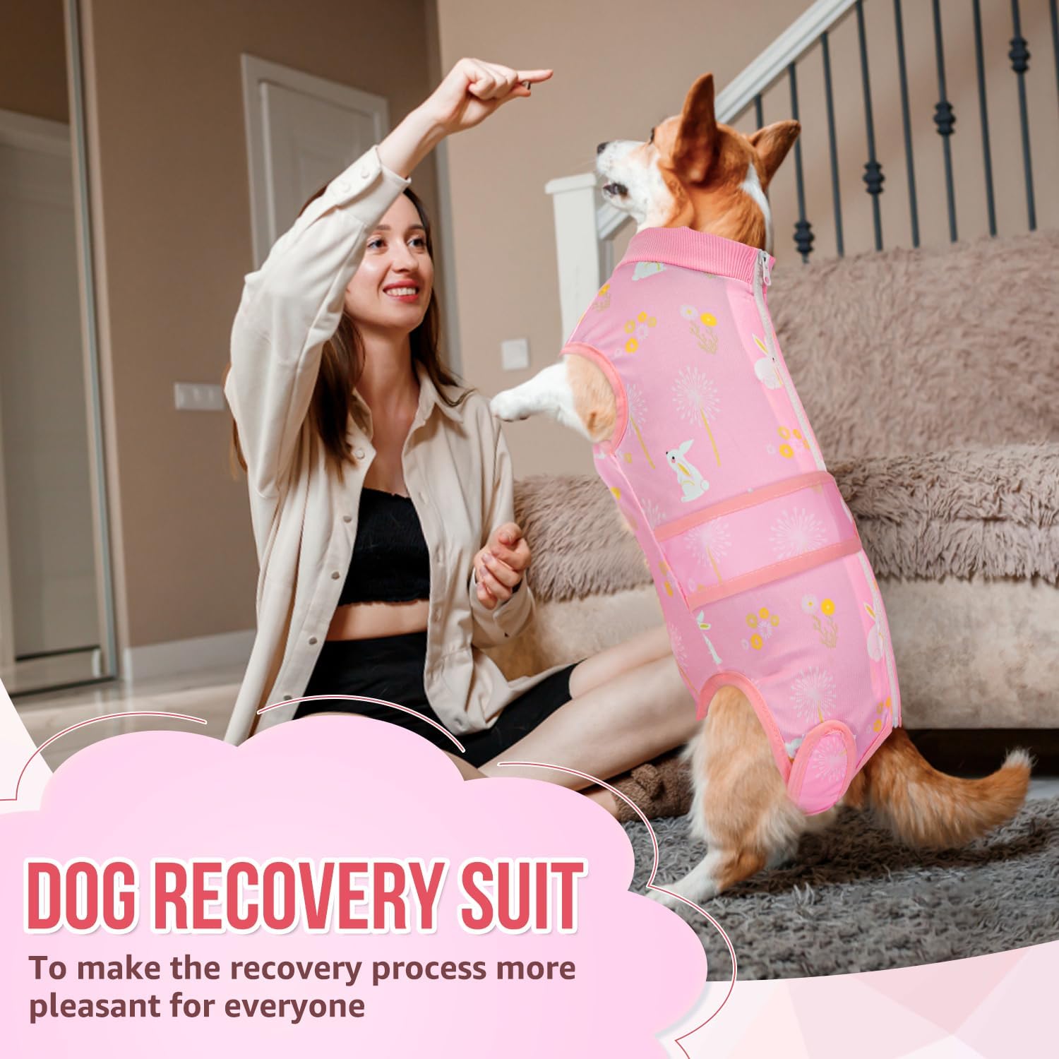 Thumbnail 6 de Eyein Dog Surgery Recovery Suit L
