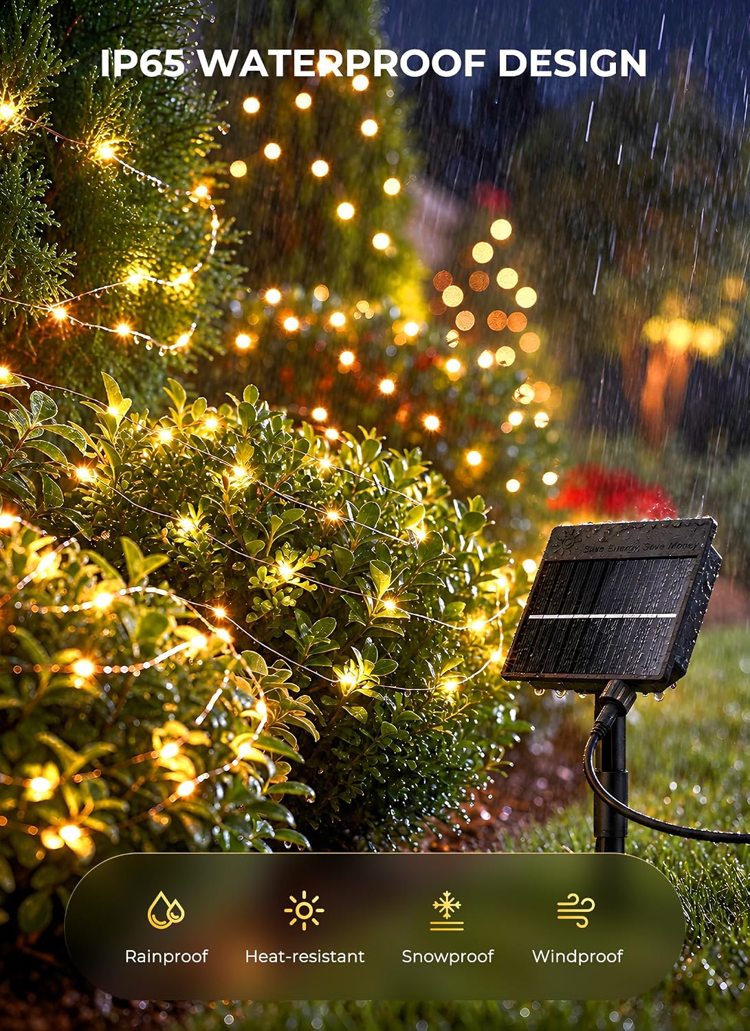 Detalle 2 de Brightown Solar String Lights 400 LEDs