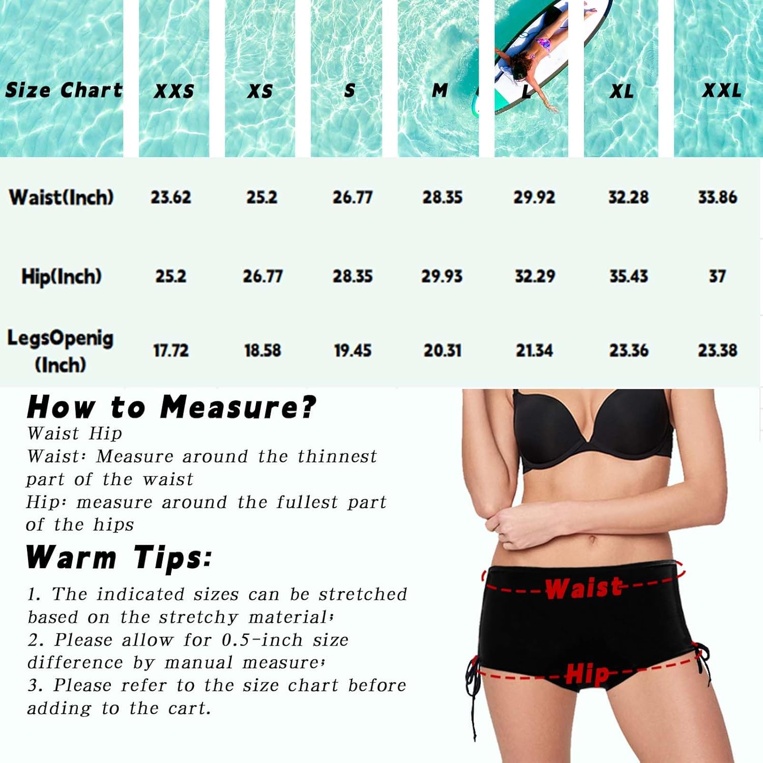 Thumbnail 6 de Period Pants High Waisted Swim Bottoms