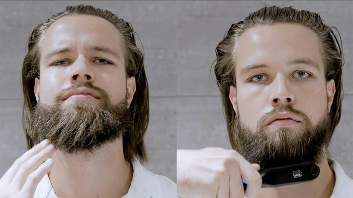 Detalle 1 de Odenson Beard Straightener verwarmingsborstel voor baard met keramisch oppervlak