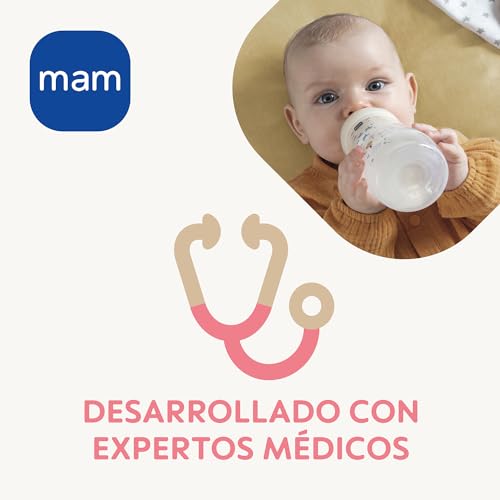 Thumbnail 7 de MAM Pack 2 Biberones 330 ml para a partir de 6 meses con tetina X Especial para líquidos espesos – Easy Active