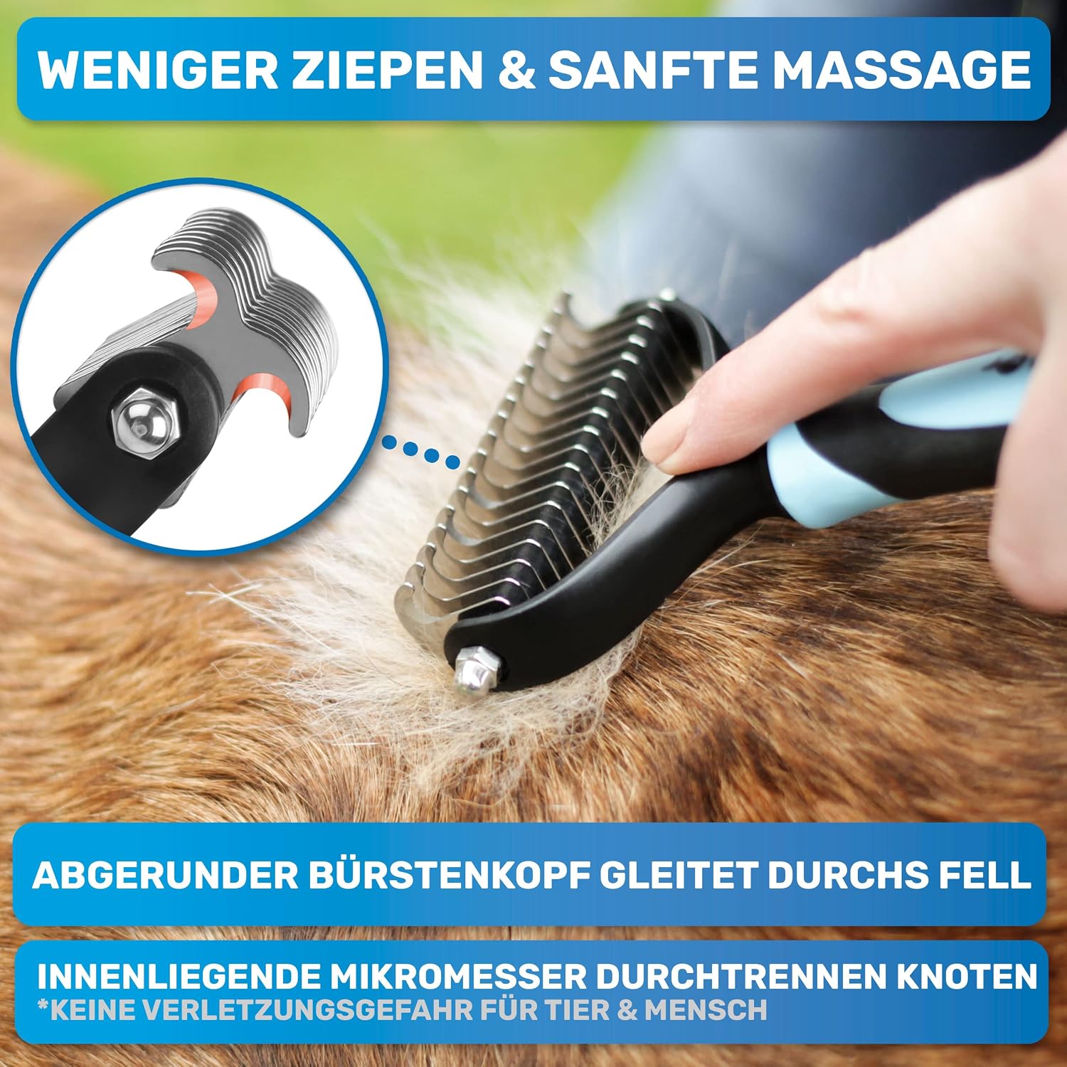 Thumbnail 5 de BluePet Unterwollbürste langhaar