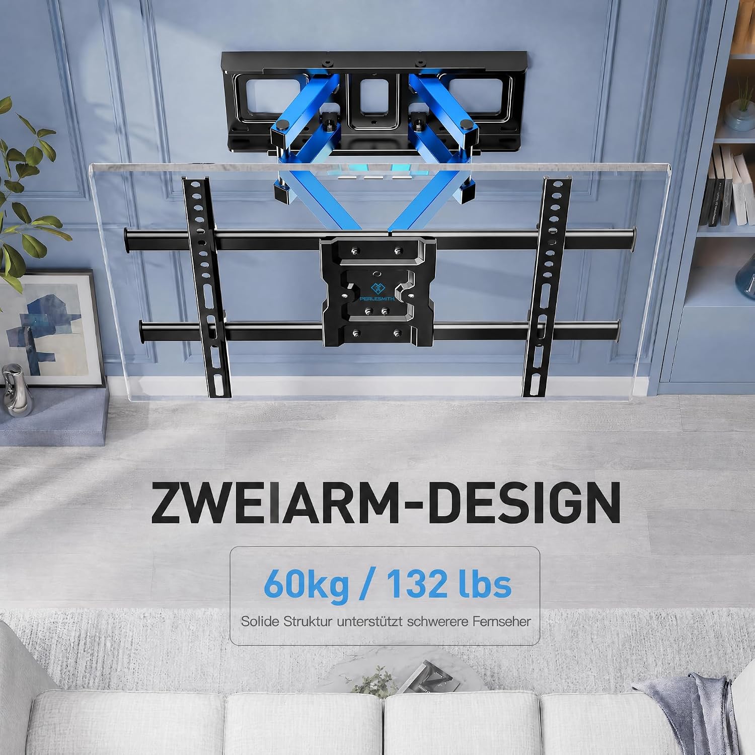 Thumbnail 4 de PERLESMITH TV Wandhalterung für 37–85″ Fernseher