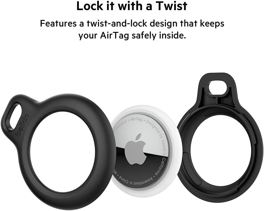 Detalle 2 de Belkin AirTag Case with Key Ring 4-pack