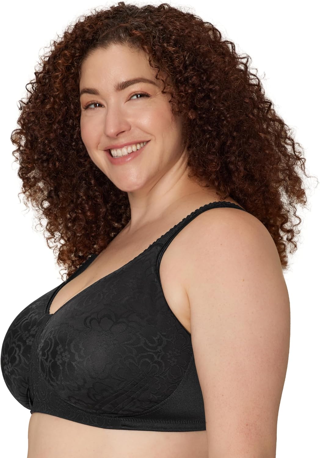 Detalle de Playtex 18 Hour US4745 Wireless Lift Bra, Full Coverage, Moisture-Wicking