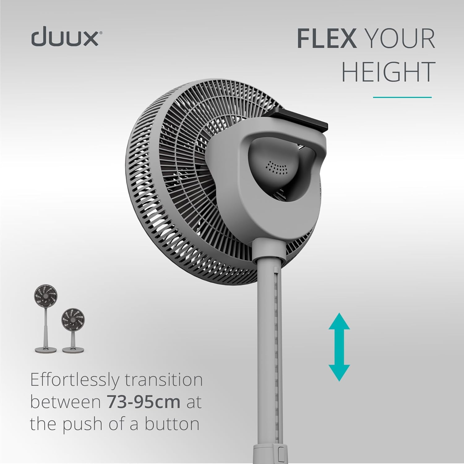 Detalle 2 de Duux Whisper 3 Standing Fan – 13dB, 26 speeds, height-adjustable with remote