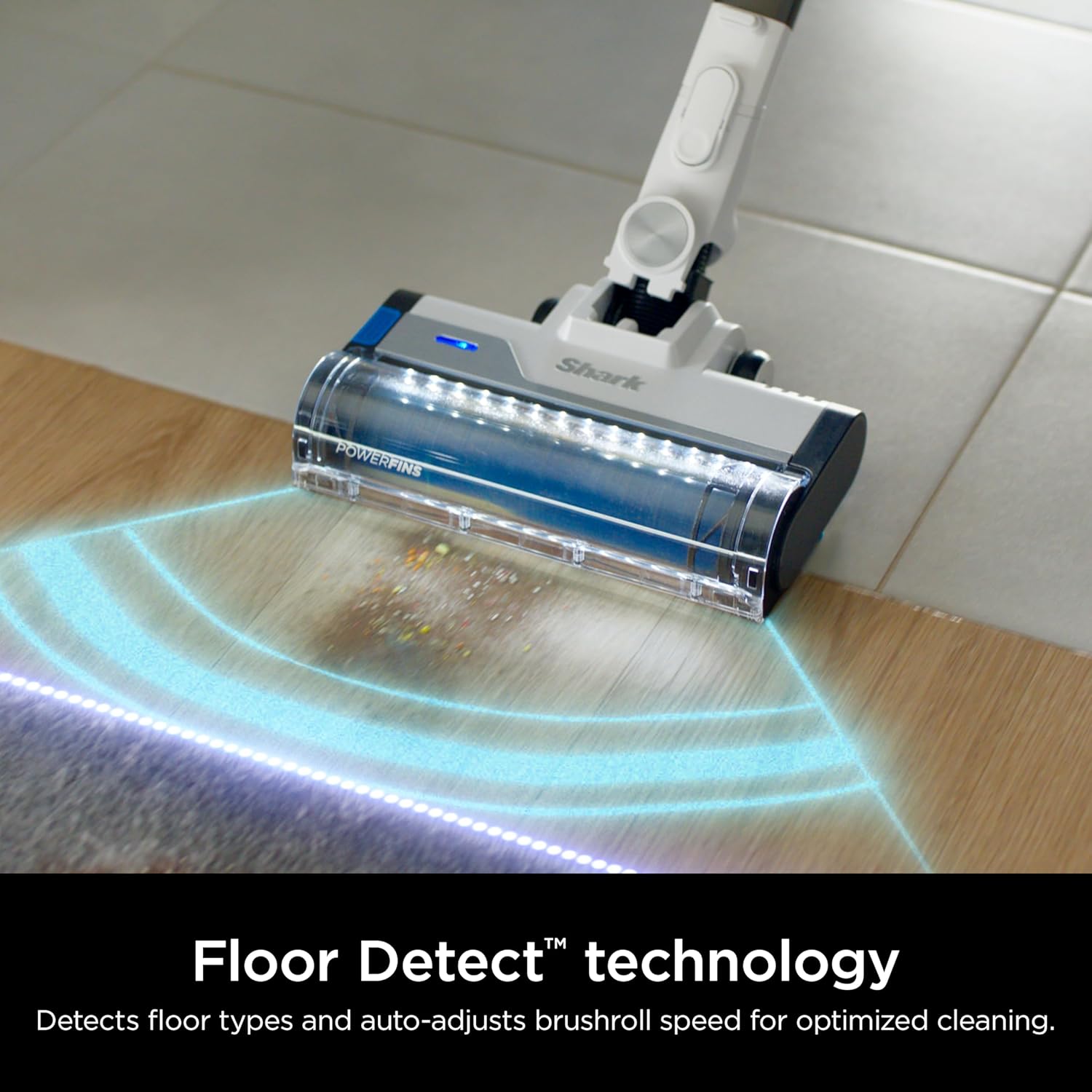 Detalle 1 de Shark IZ370HC PowerPro Cordless Stick Vacuum with FloorDetect and HEPA Filtration