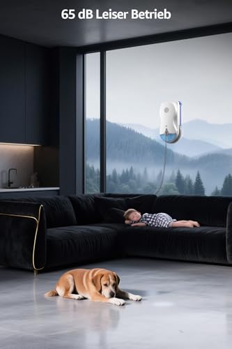 Thumbnail 11 de HUTT R10 Fensterputzroboter mit Rotierendes Nass- & Lineares Trockenwischen – effiziente Zwei-Phasen Reinigung