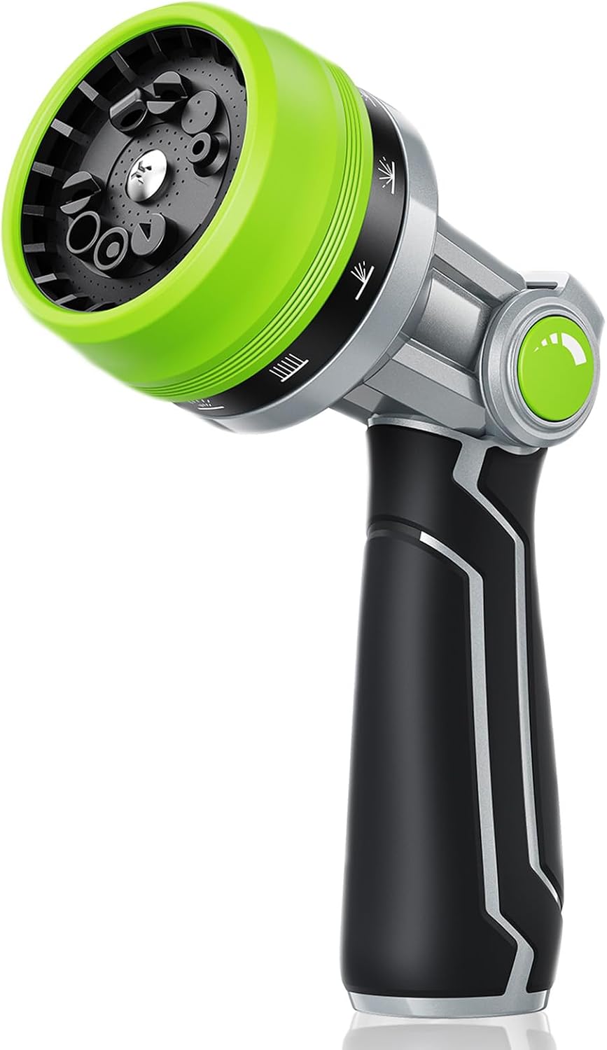 Detalle de RAINPOINT Garden Hose Nozzle, Full-Metal