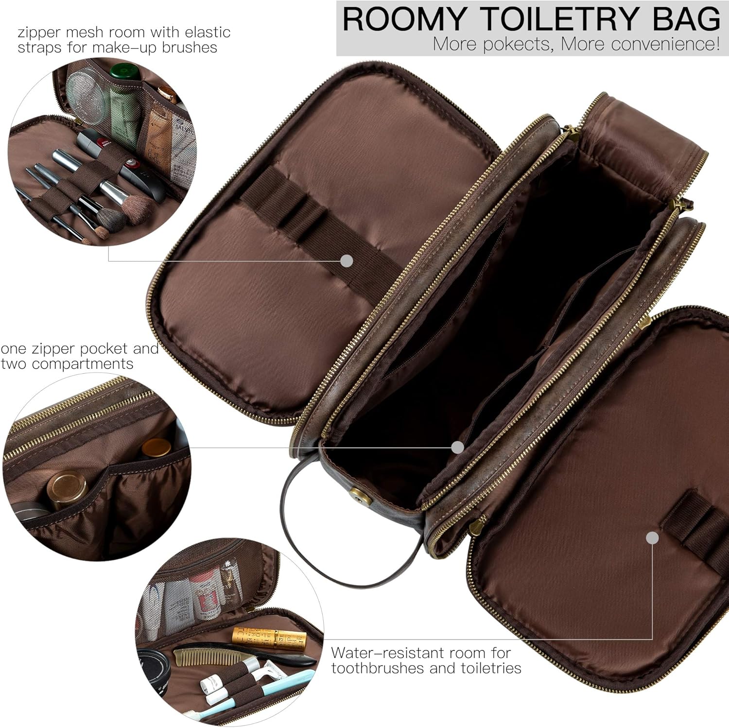 Thumbnail 2 de Elviros Toiletry Bag Large 12"