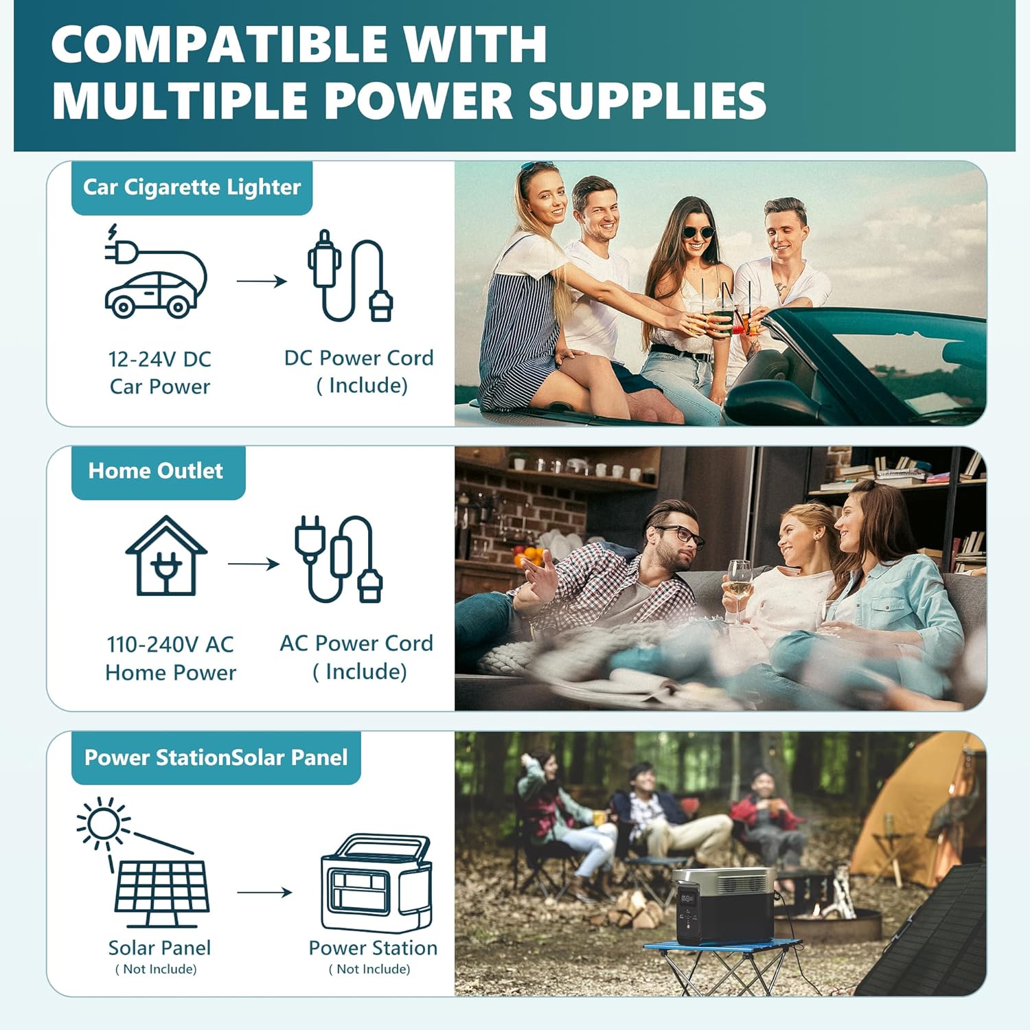 Thumbnail 6 de EUHOMY ZBD-30 12V Portable Compressor Fridge, 30L, -4°F to 68°F