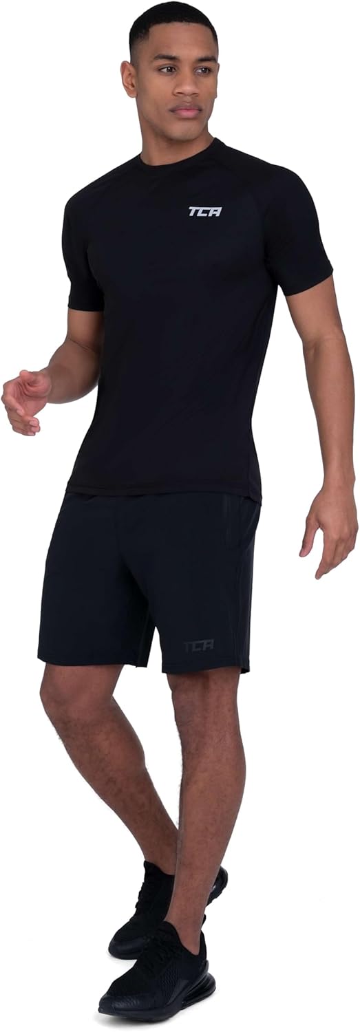 Detalle de TCA Superlight Tops de Gym pour hommes – Pack 2, léger et respirant