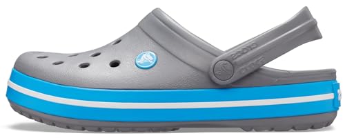 Thumbnail 4 de Crocs Unisex Crocband Clogs in Charcoal Ocean (UK size 5 Men / 6 Women)