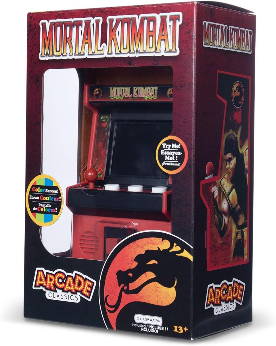 Thumbnail 6 de Basic Fun Arcade Classics - Console da Tavolo Retrò con Schermo TFT