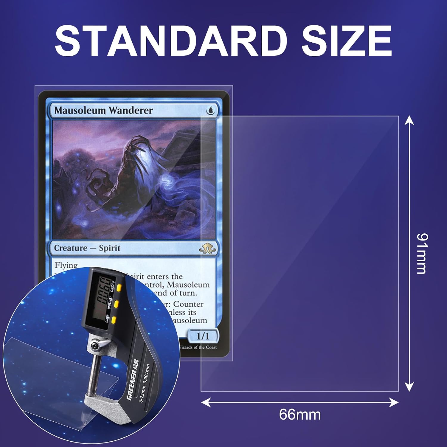 Detalle de 800 Count Soft Clear Penny Sleeves for Trading Cards – Premium PP Card Protectors