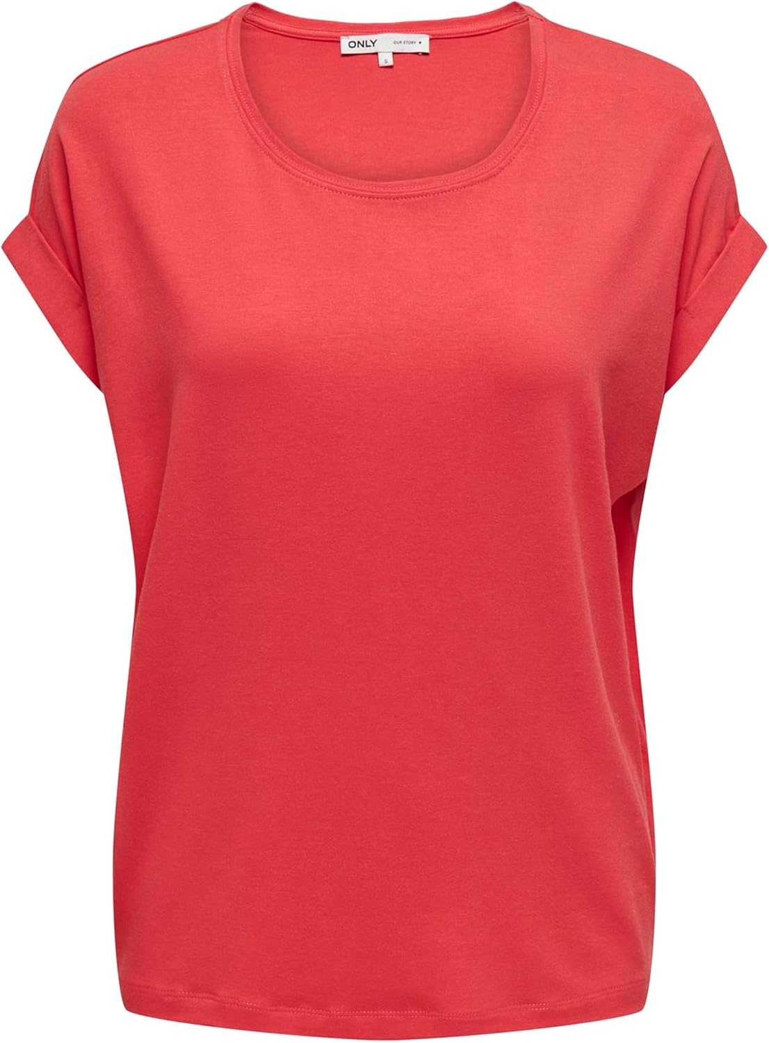 Thumbnail 6 de ONLY Female Top ONLMOSTER Top – zeitloses Basic-T-Shirt mit modernen Umschlagärmeln
