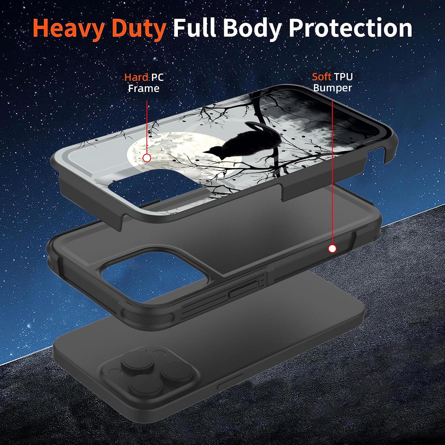 Detalle de ZQLPLZR iPhone 15 Pro Case with MagSafe