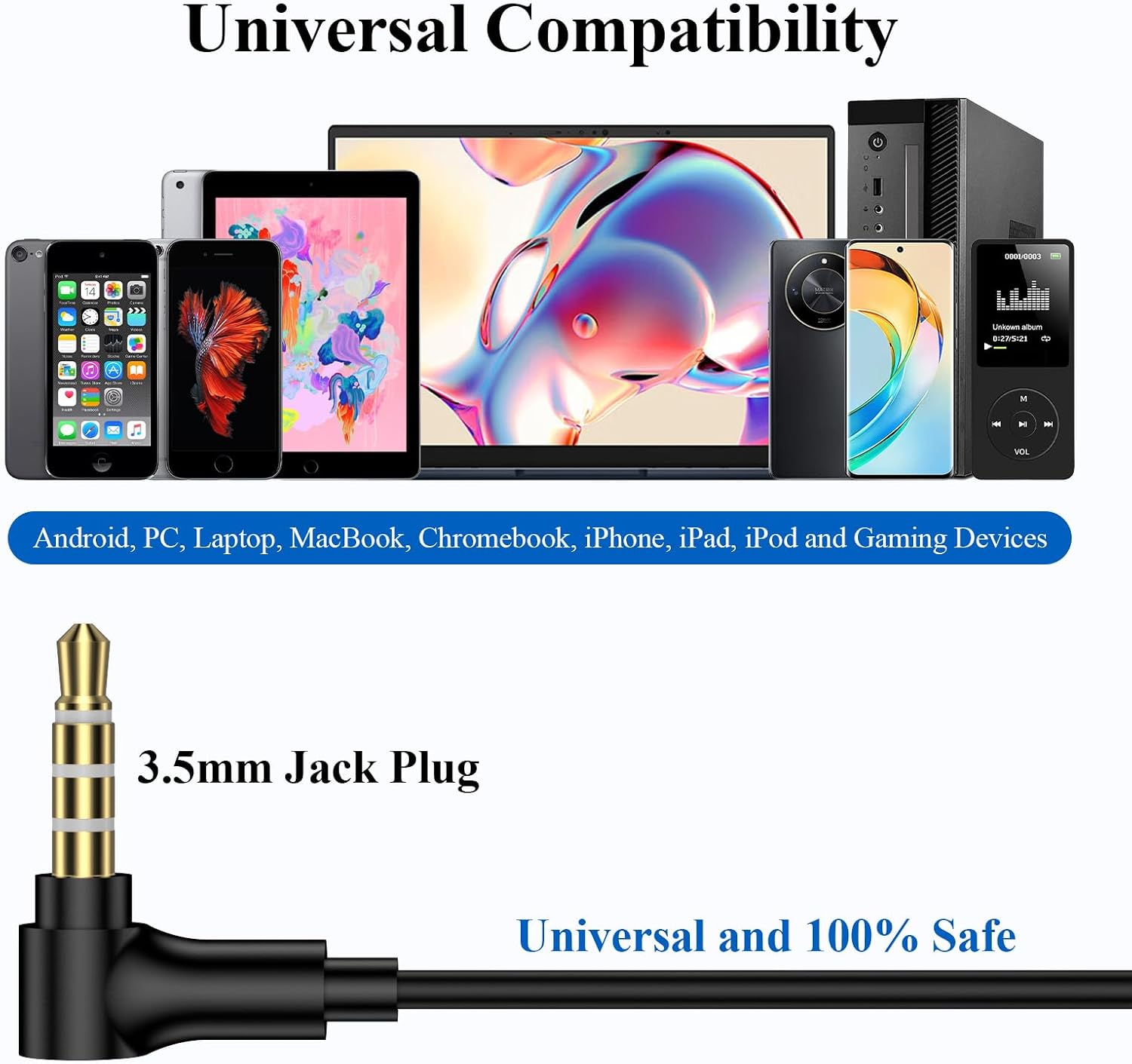 Thumbnail 6 de ACANDYA 3.5mm Wired Earbuds Noise Cancelling