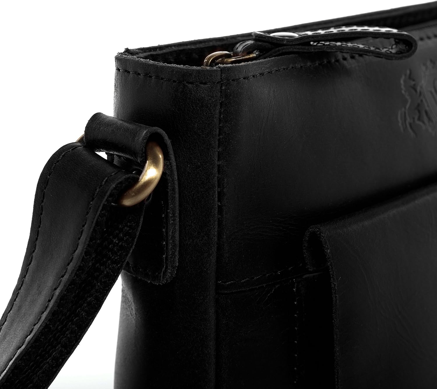 Detalle 2 de SID & VAIN Yale Small Leather Shoulder Bag