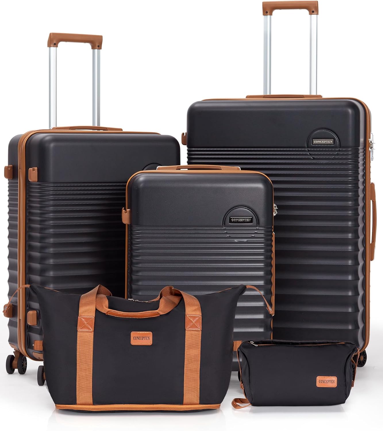 Detalle 2 de CONCEPTEN 5-Piece Hardshell Luggage Set with TSA Lock