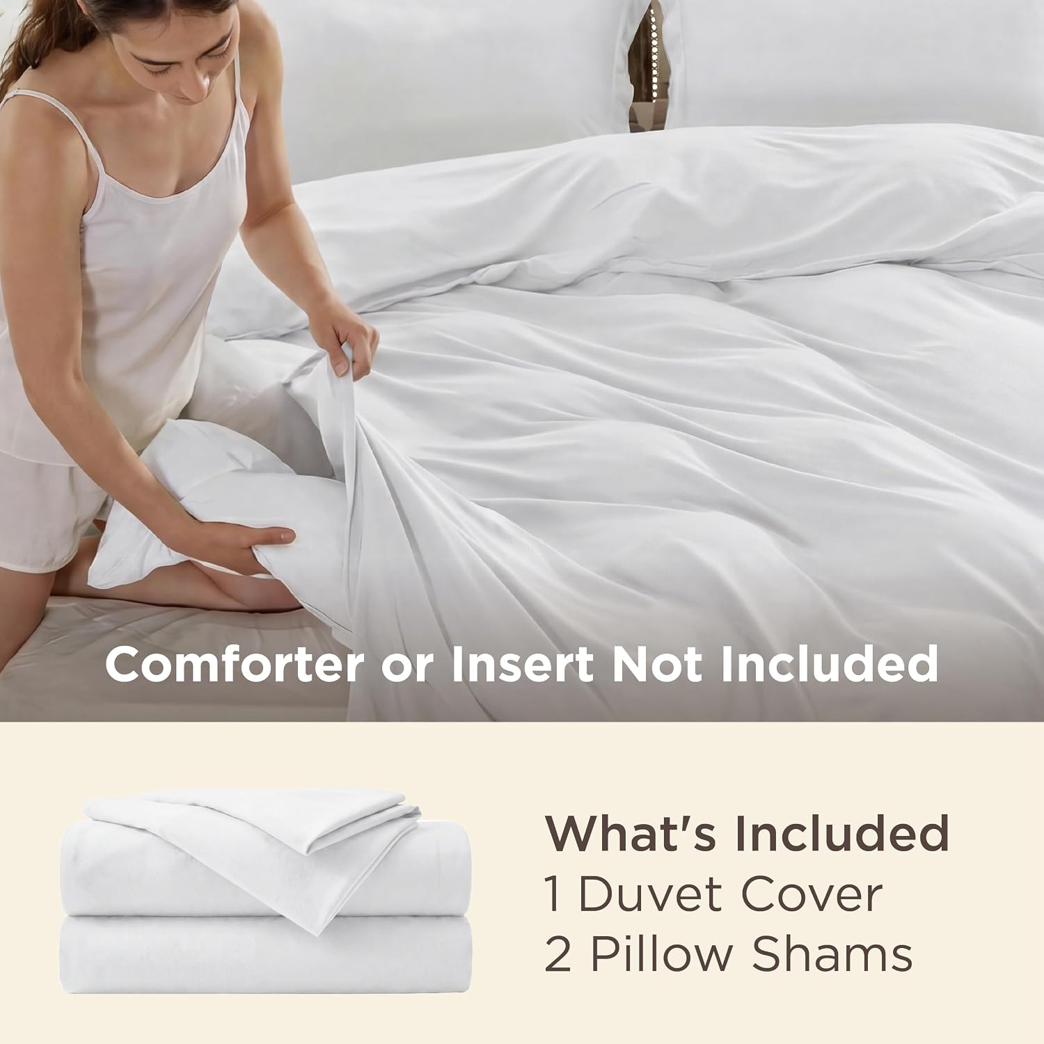 Detalle de Bedsure Duvet Cover, Queen Size