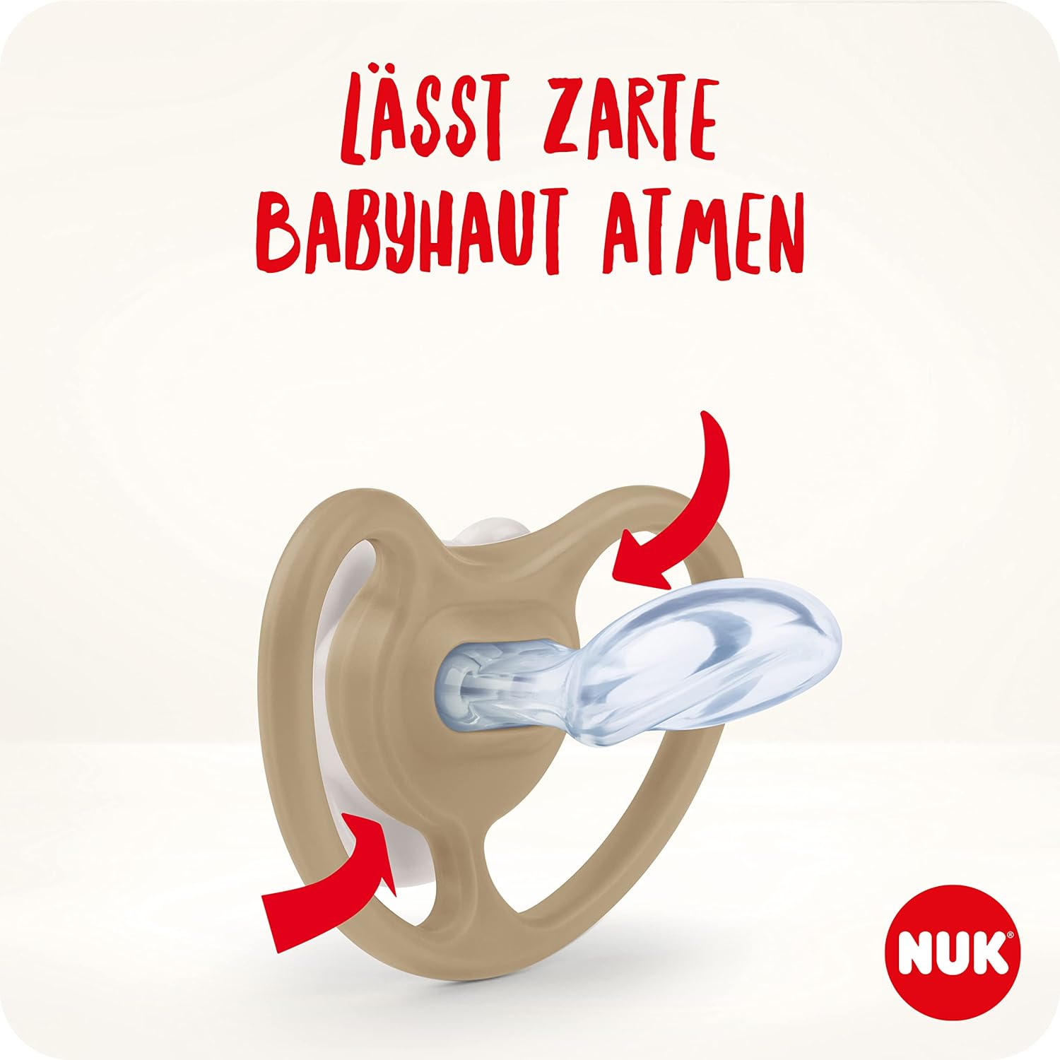 Thumbnail 1 de NUK Space Day & Night Babyschnuller (0–6 Monate) mit Leuchtknopf – 4er-Pack, Fuchs & Schaf