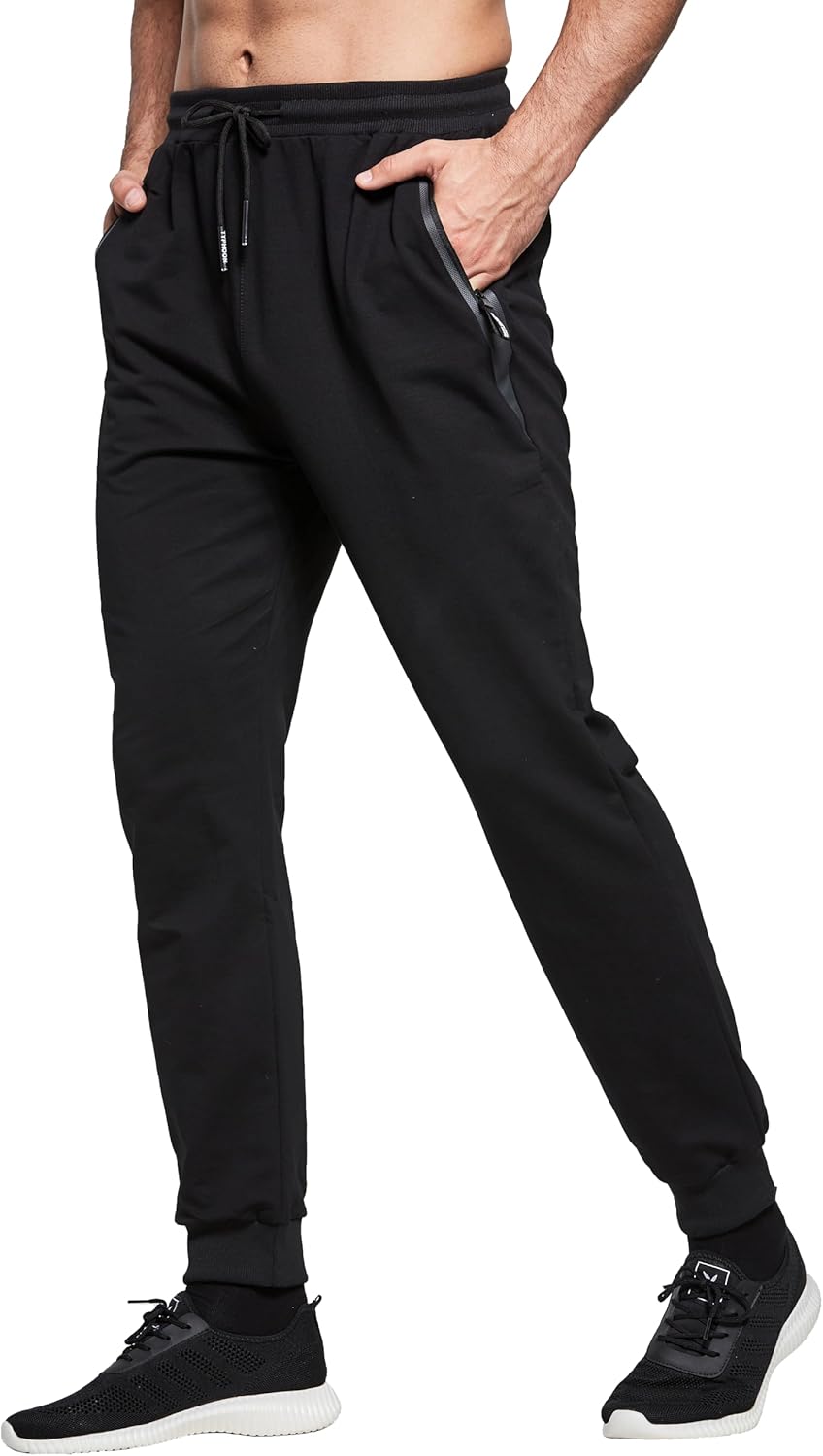 Thumbnail 6 de HCSS Men’s Joggers Tracksuit Bottoms with Zip Pockets, Elasticated Waist & Drawstring
