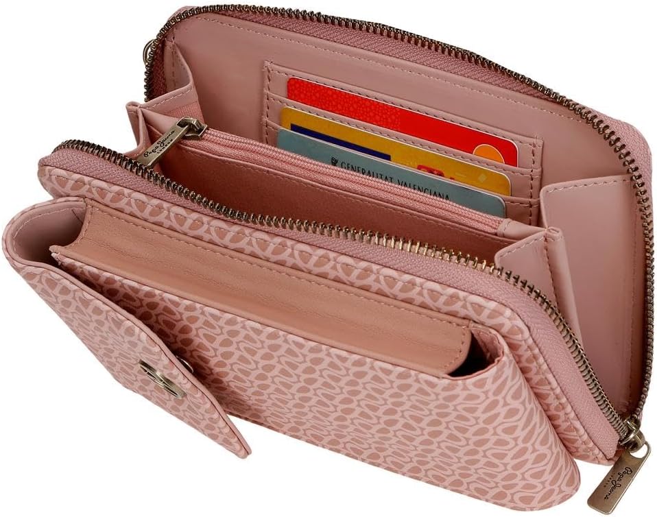 Thumbnail 3 de Pepe Jeans Megan : portefeuille/porte-monnaie en cuir synthétique avec protection RFID