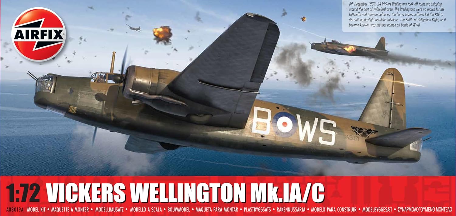 Airfix Vickers Wellington Mk.IA/C 1:72 model plane