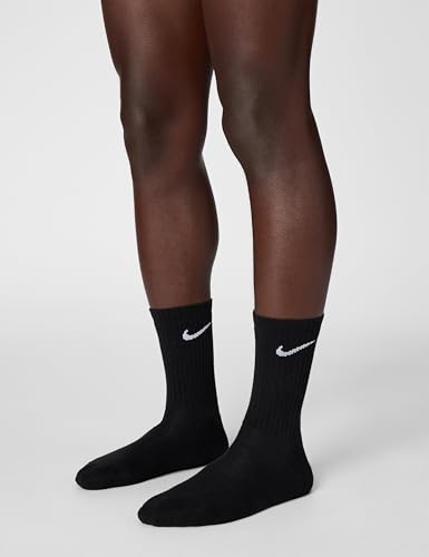Detalle 2 de NIKE Everyday Cush 132 Calzini Black/White XL – confezione da 6 paia