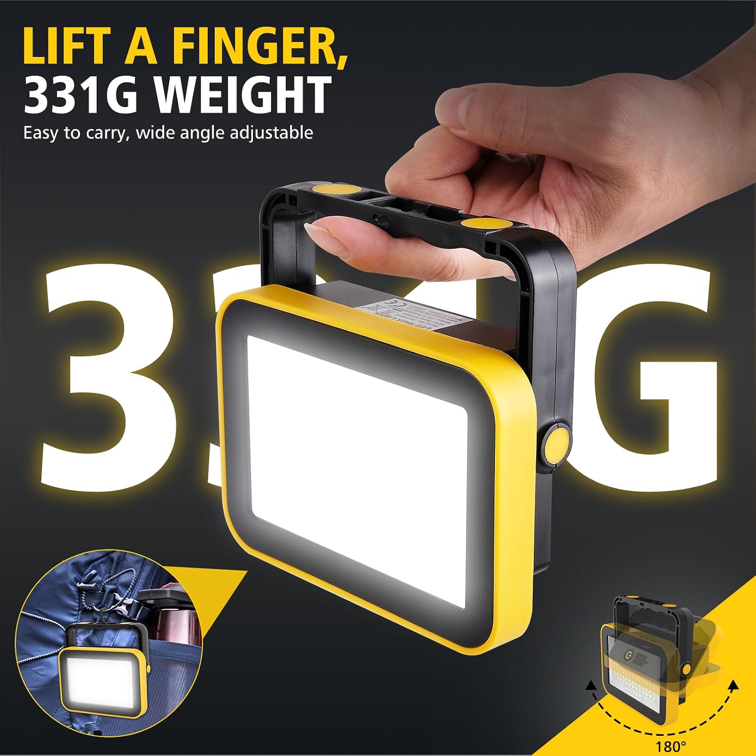 Thumbnail 5 de NATPOW LED Work Light 4-Pack