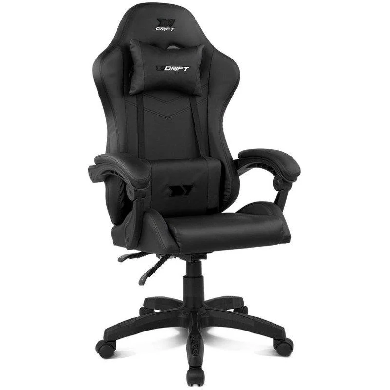 Thumbnail 3 de Silla Drift DR35 Gaming Negra: ergonómica, respaldo reclinable y cojines lumbar y cervical