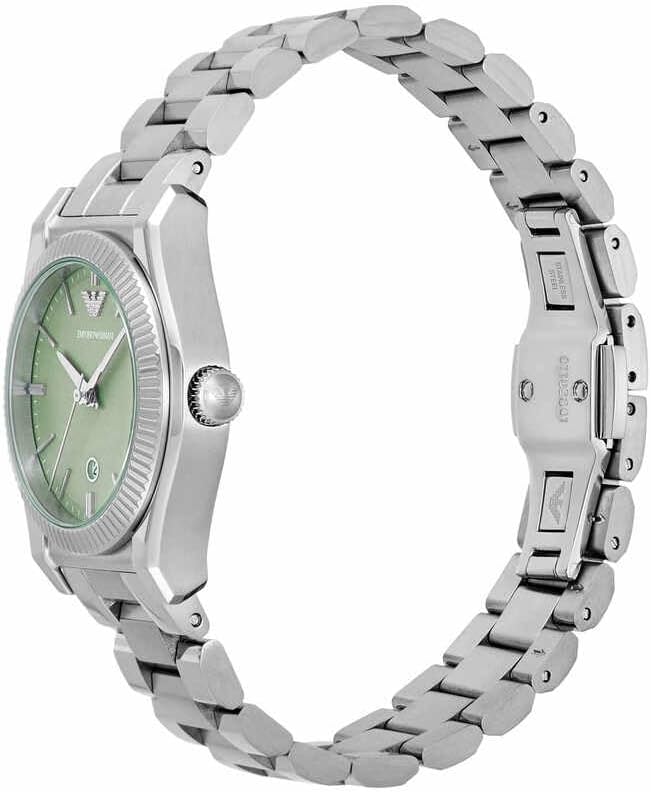 Thumbnail 2 de Emporio Armani Uhr mit grünem Zifferblatt – 32 mm Gehäuse, 50 m Wasserdicht