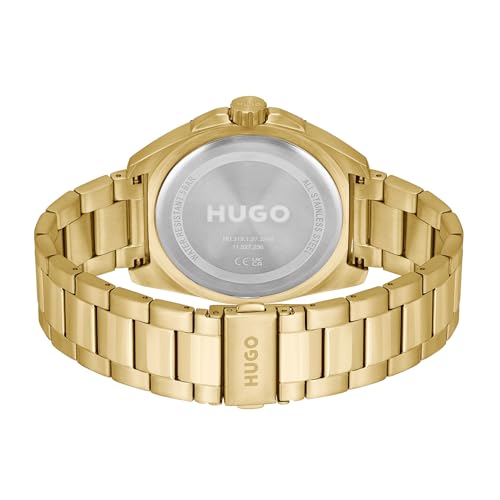 Thumbnail 2 de HUGO Reloj Analógico de Cuarzo para Hombre con Correa en Acero Inoxidable Dorado – 1530304