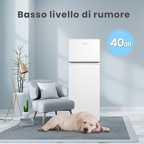 Thumbnail 4 de Midea 204L Frigo Doppia Porta con Compressore Inverter MERT210FGE01: ampia capacità, efficienza essenziale