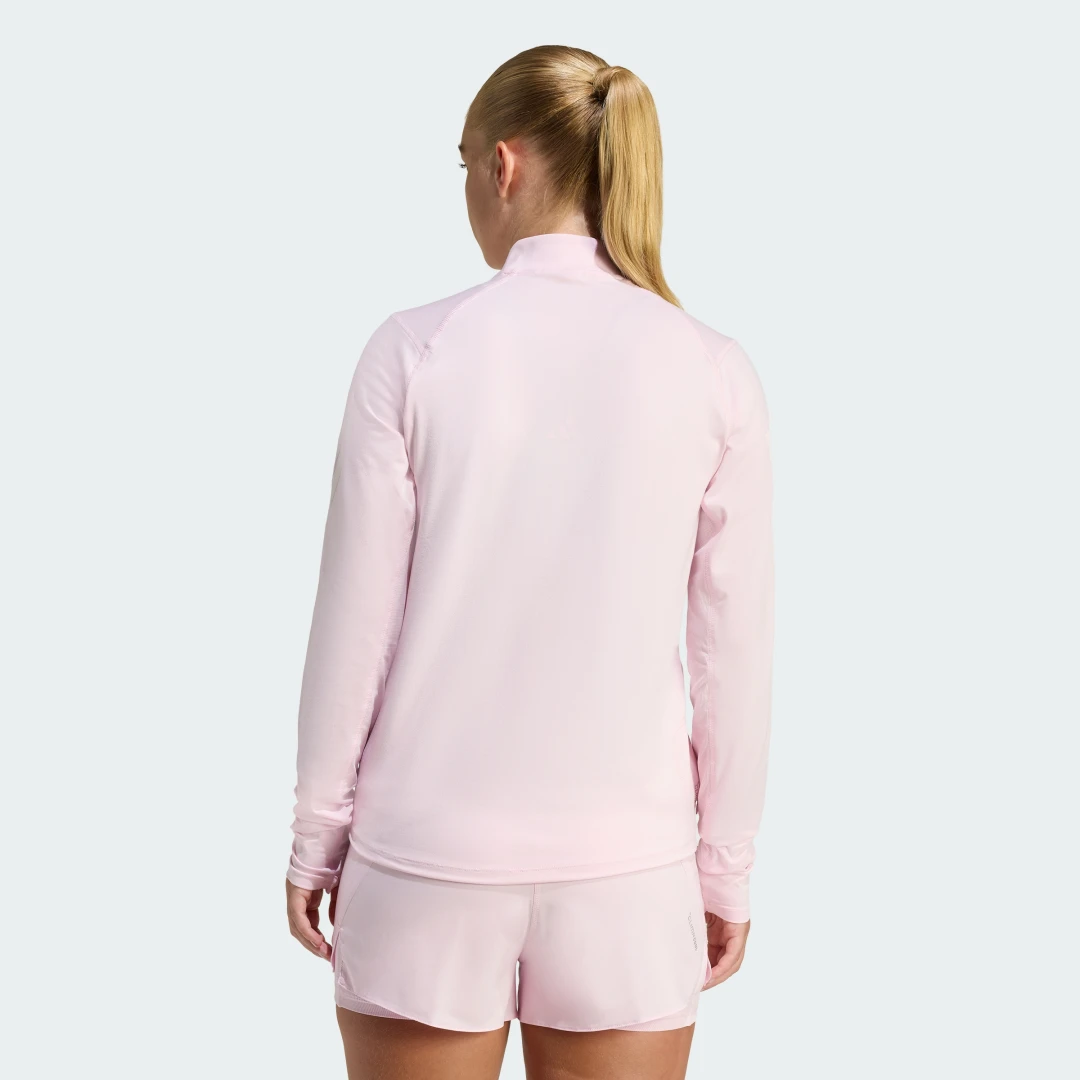 Detalle 2 de Jersey de running con cremallera hasta el pecho adi365 Iconic de Adidas