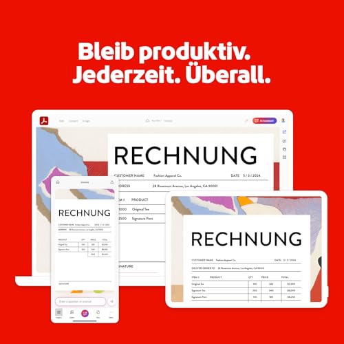 Detalle 2 de Adobe Acrobat Studio – 12 Monate Abo mit KI-Assistent, PDF Spaces & Adobe Express Premium