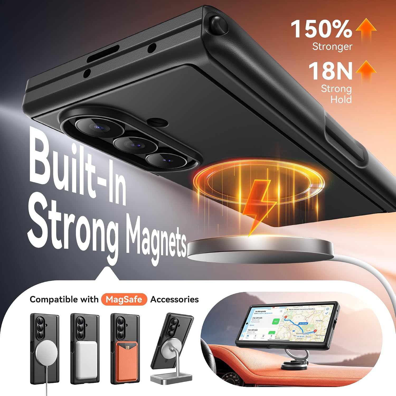 Thumbnail 6 de BERFY Z Fold 7 MagSafe Case