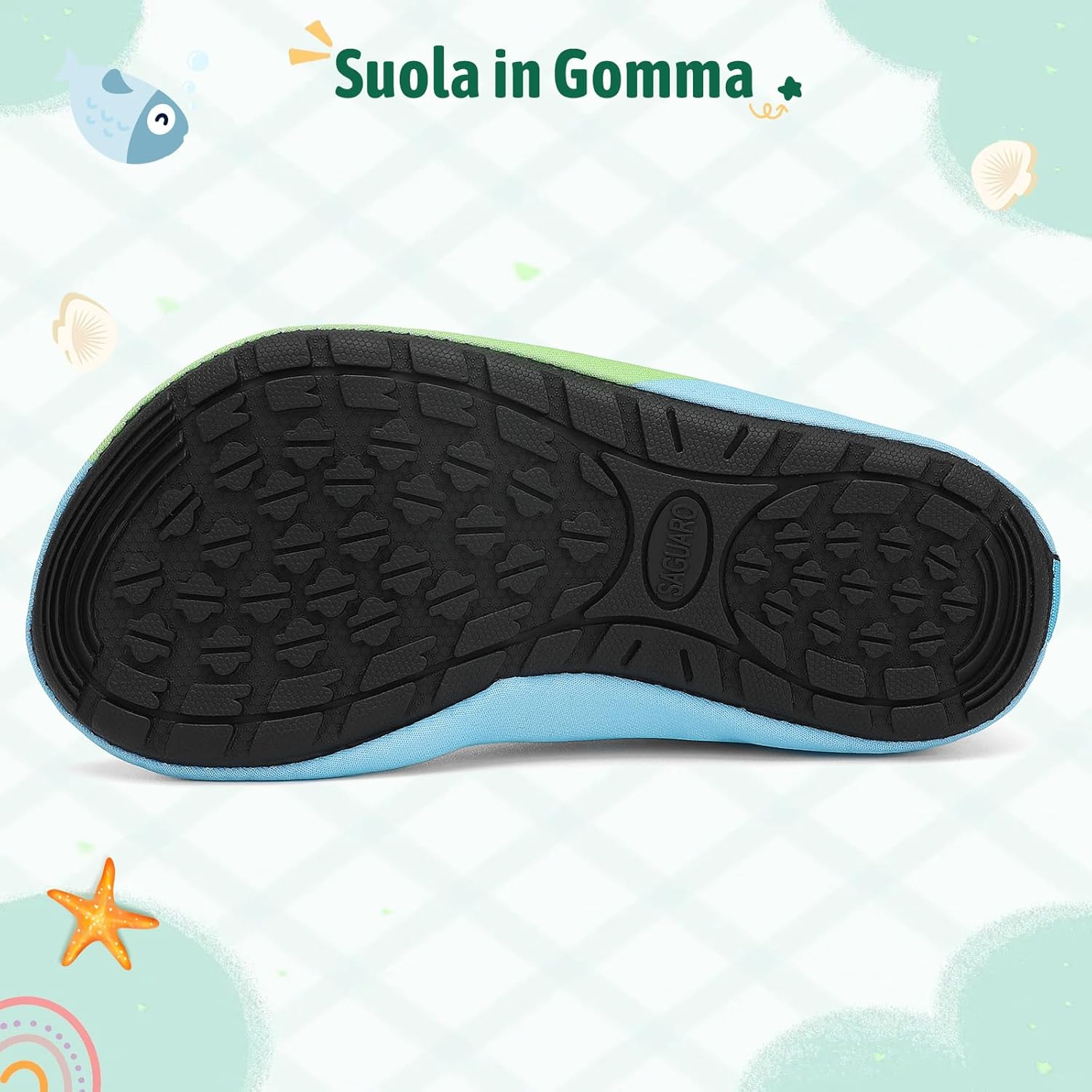 Thumbnail 4 de SAGUARO Scarpette da Scoglio – Scarpe da Sport Acquatici Unisex Bambino