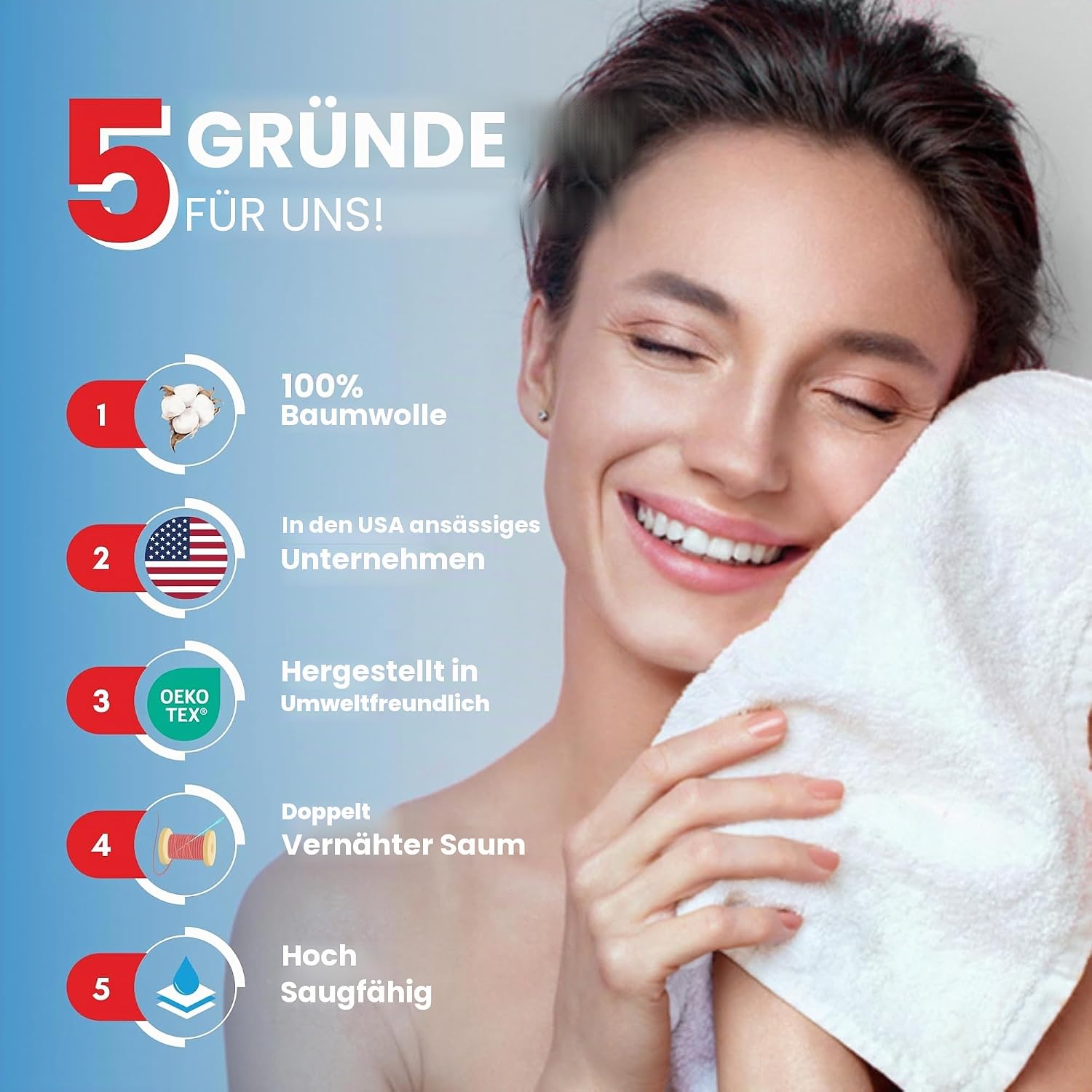 Thumbnail 1 de Infinitee Xclusives 12er-Pack Waschlappen, 30x30 cm, 100% Baumwolle – Shadow Grey