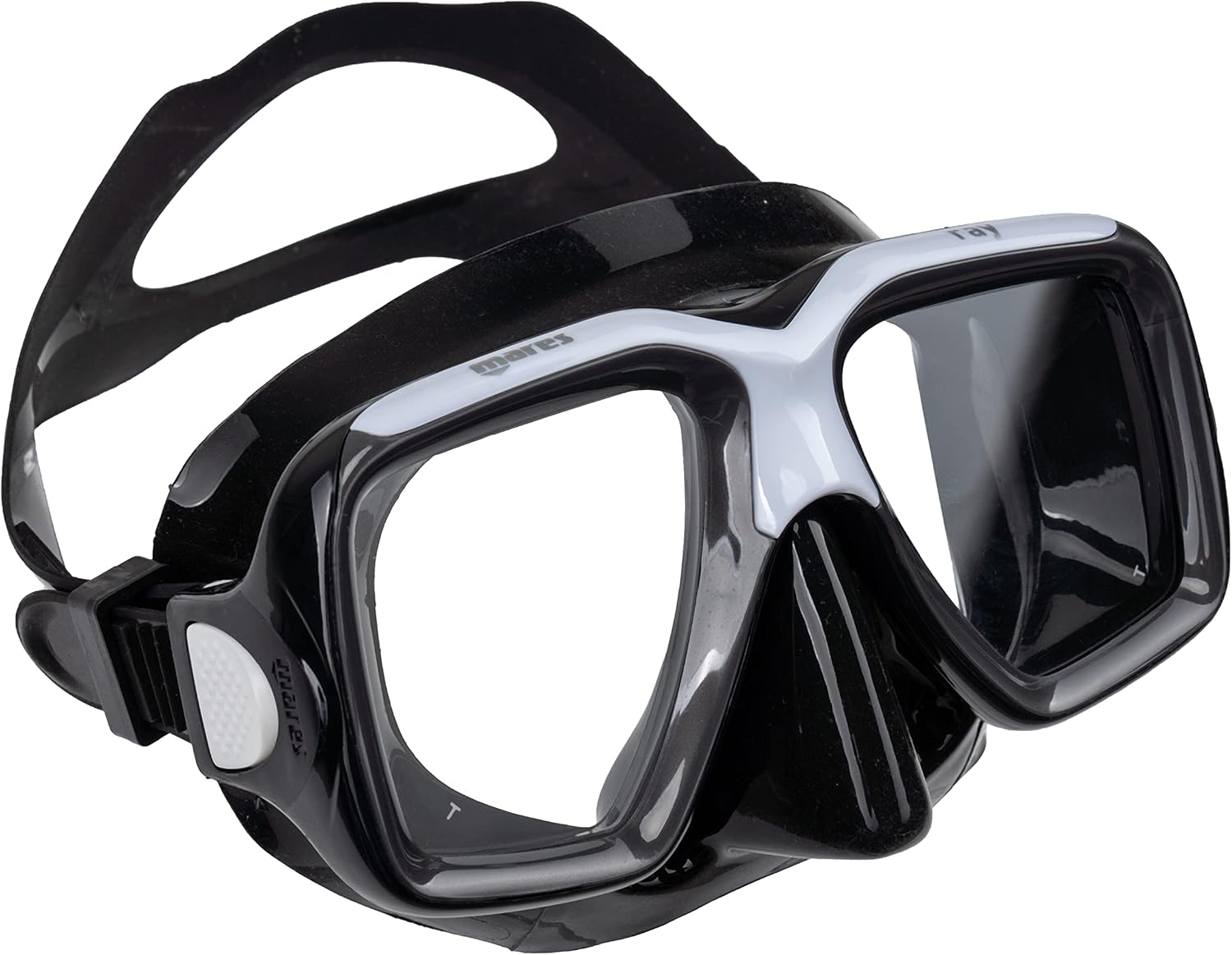 Detalle 2 de Maschera Mares Ray: Maschera Snorkeling Adulta Unisex con Lenti Doppie e Design a Basso Volume