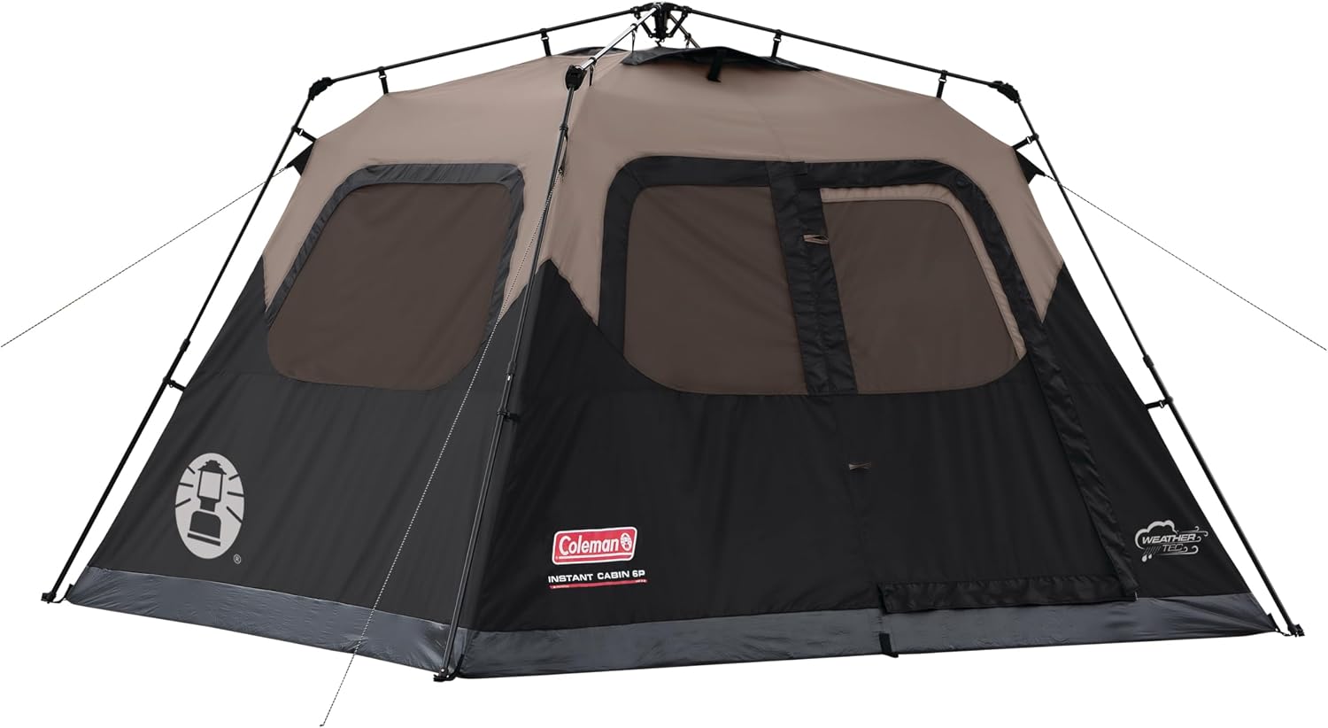 Thumbnail 6 de Coleman Instant Family Tent (4/6/8/10 Person): Quick Setup, Pre-Attached Poles