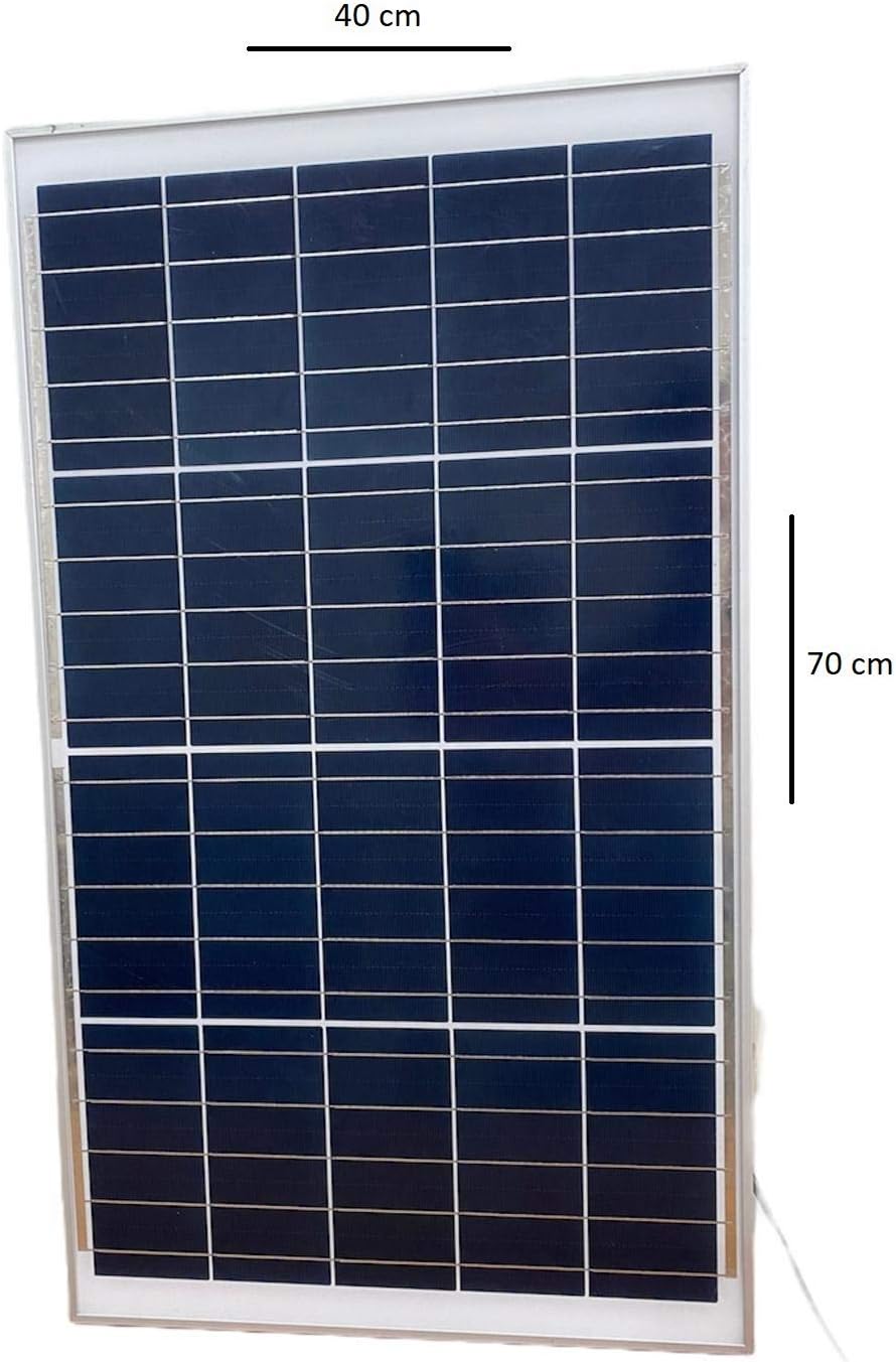 Detalle de Tempo di Saldi Faro 400W a LED SMD con Pannello Solare, Sensore Crepuscolare e Telecomando