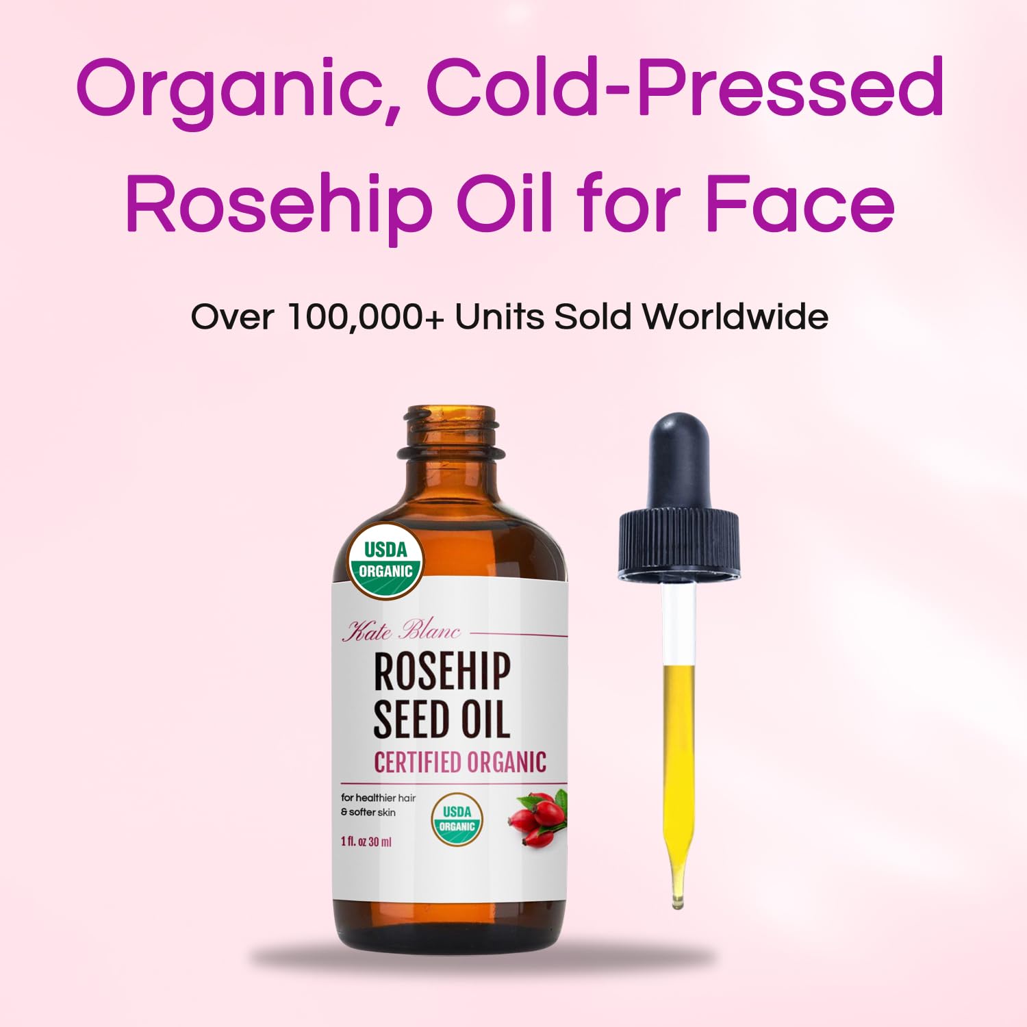 Detalle 2 de Kate Blanc Rosehip Oil 1oz