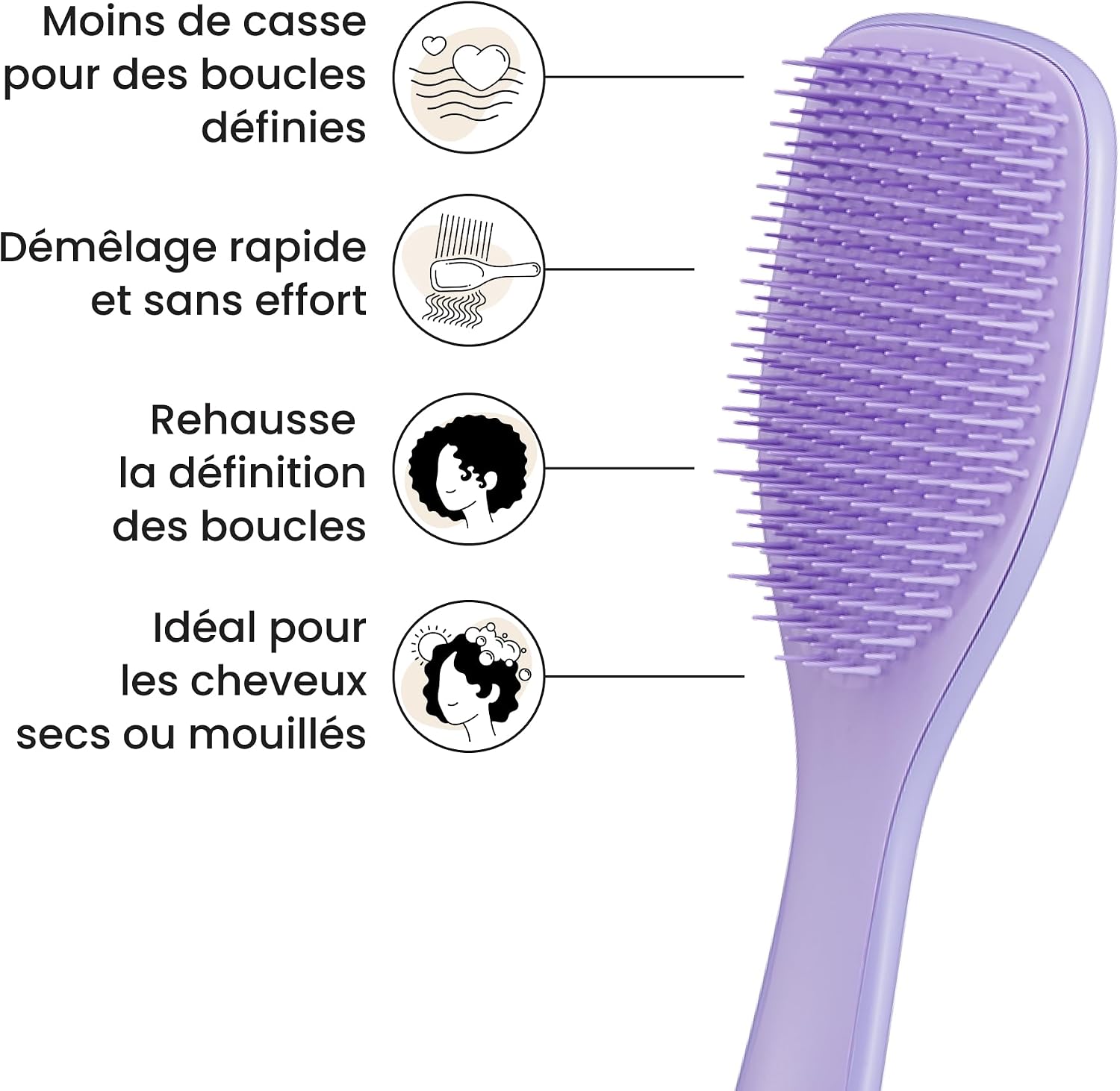 Thumbnail 4 de Tangle Teezer Ultimate Detangler brosse cheveux bouclés
