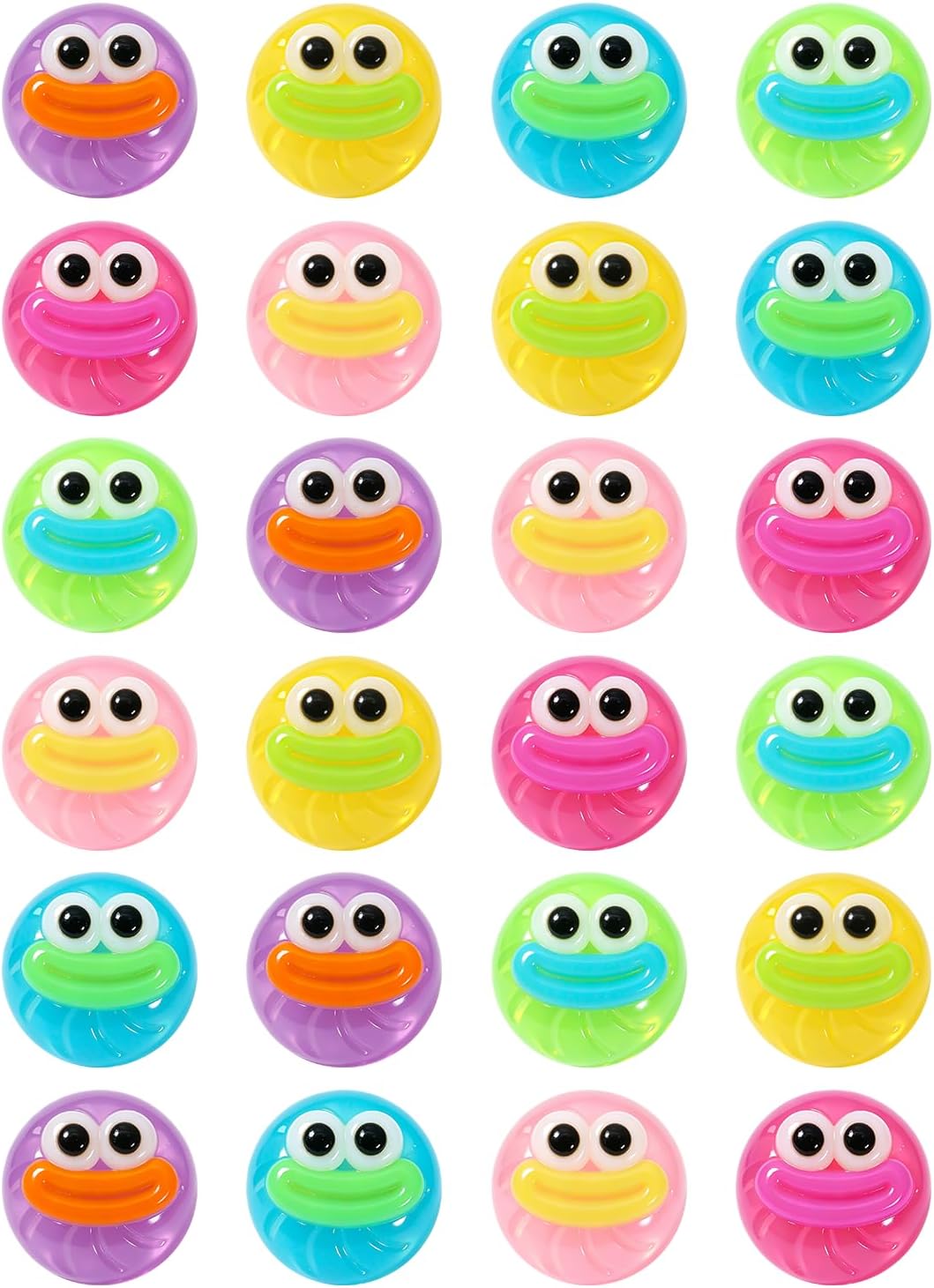 Detalle 1 de TXGNUC 24-Pack Mini Squishies, TPR Squeeze Fidget Toys for Party Favors
